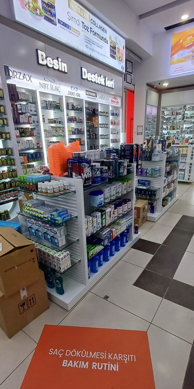 Eczane Dekorasyonu, Eczane Tasarımı, Eczane Dizayn